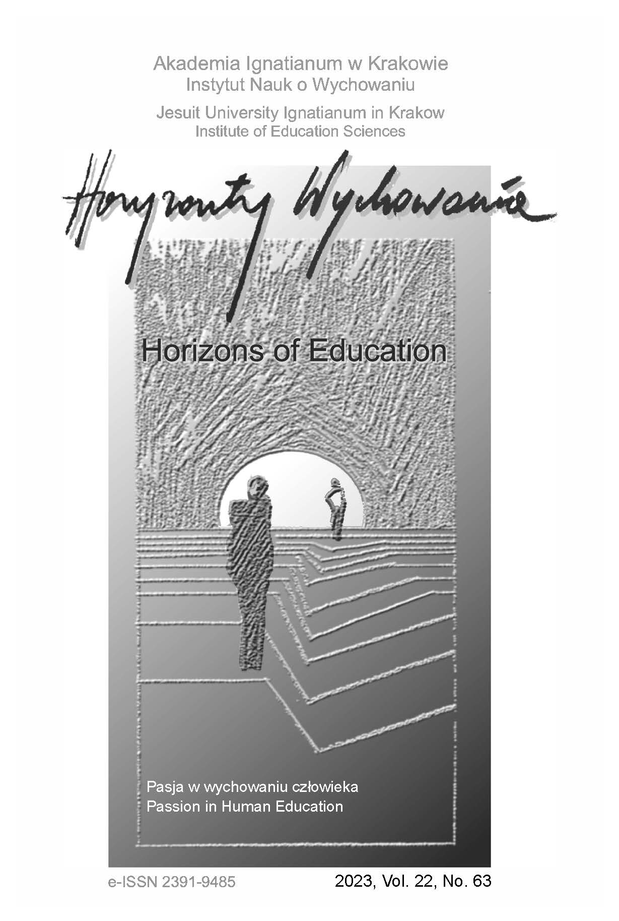 The Relationship Between the Harmonious Passion
Development and the Human Integral Development:
Educational Perspective in Brief Cover Image