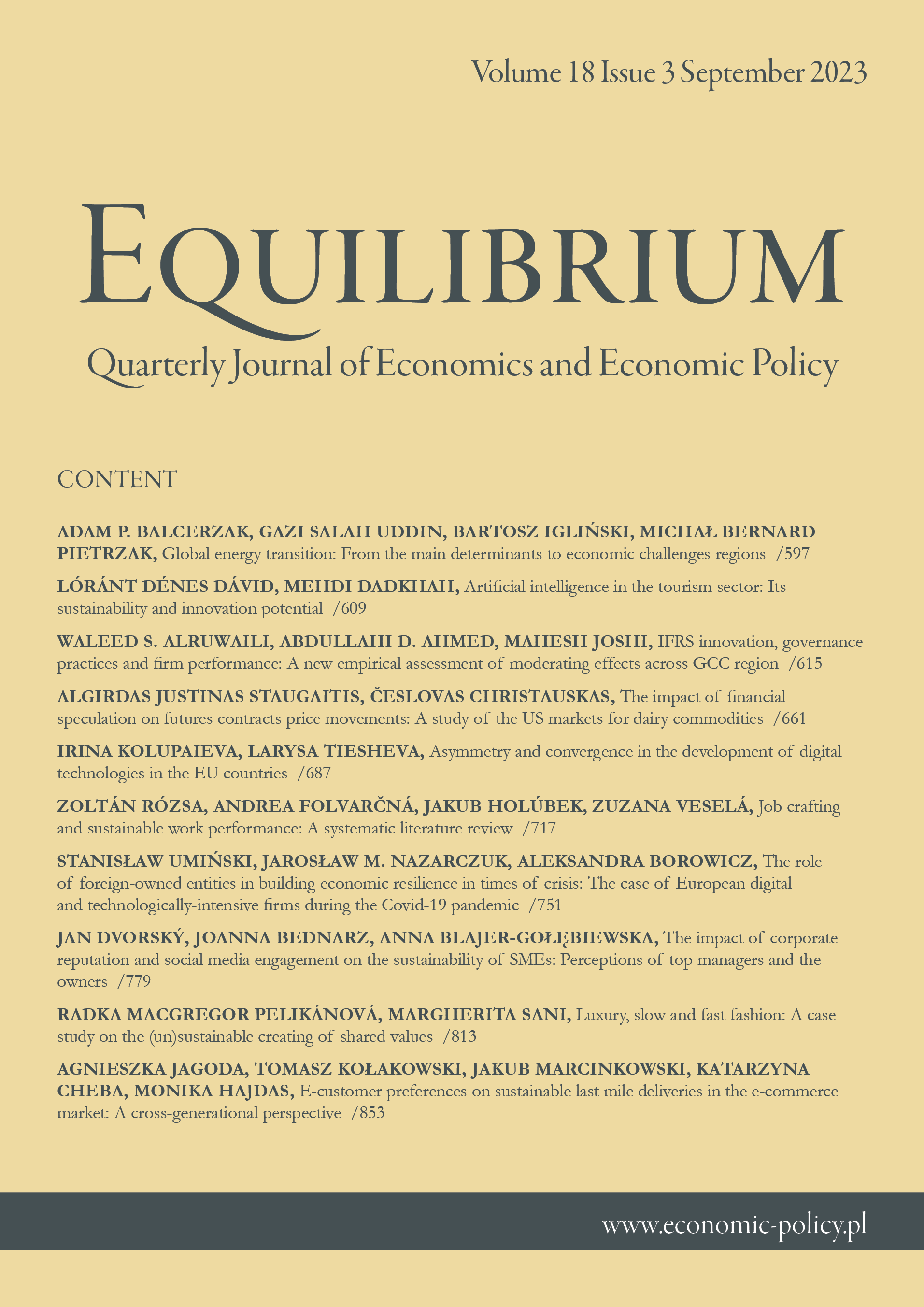 The role of foreign-owned entities in building economic resilience in times of crisis: The case of European digital and technologically-intensive firms during the Covid-19 pandemic Cover Image