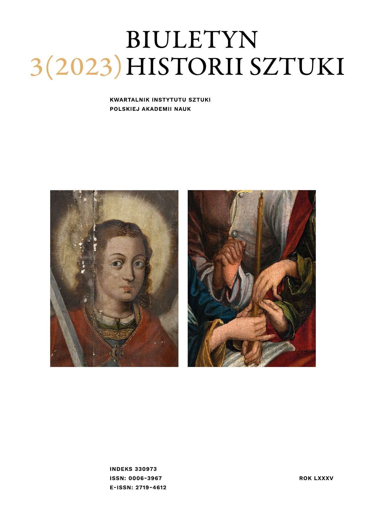 The “Virgin and Child”from the Church of St. Jacob in Toruń in the Light of Recent Research. A Contribution to the Study of the Local Artistic Activity in Toruń ca. 1400 Cover Image