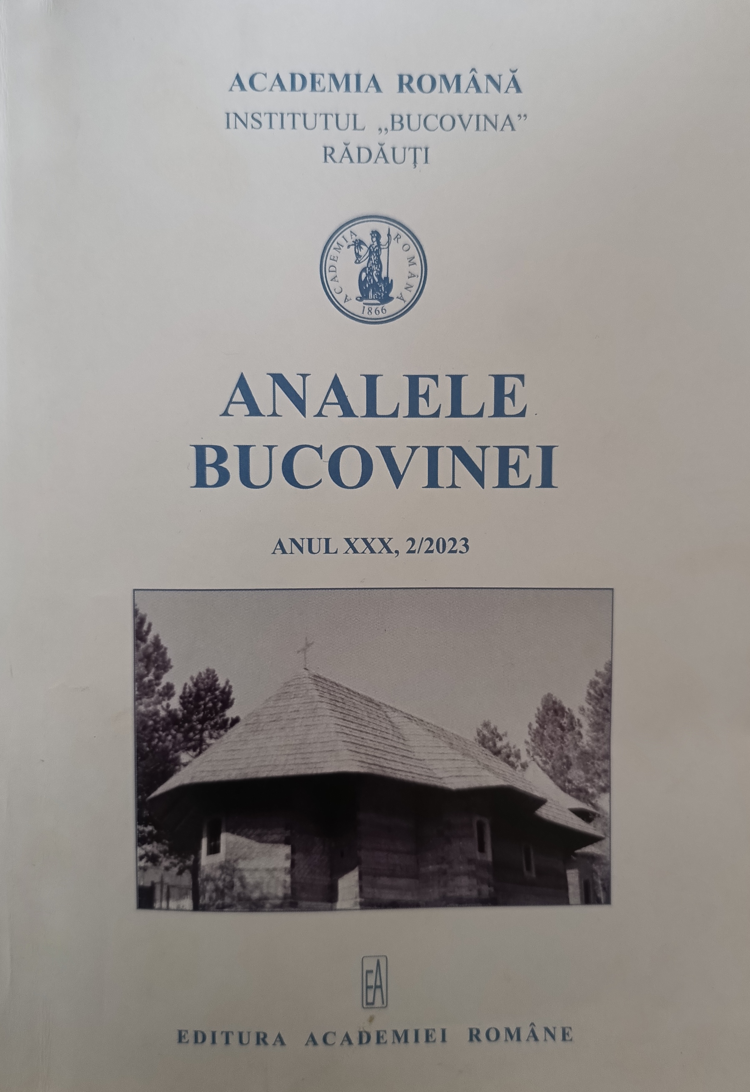 The Evolution of the Romanian-language Press 
in the Chernivtsi Region over the Last Two Decades Cover Image