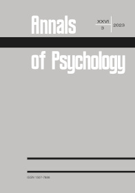 THE PREDICTORS OF THE CONSEQUENCES OF SECONDARY EXPOSURE TO TRAUMA AMONG PROFESSIONALS WORKING
WITH TRAUMA VICTIMS