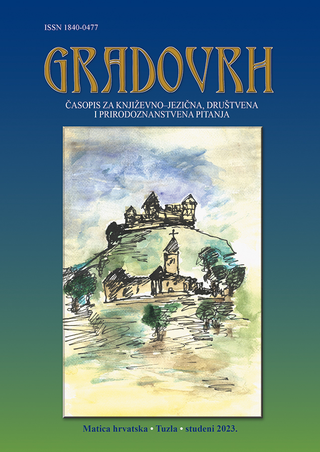 Demographic indicators in the territory of the parish of Breške / Lipnica chaplaincy in the middle of the first half of the 19th century Cover Image