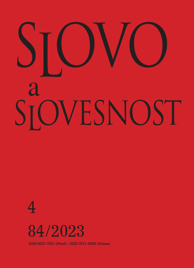 “Most of us use the common Dobrý den (‘Hello’)”: Research on attitudes towards contact formulas in contemporary correspondence in Czech Cover Image