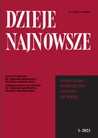 Two Missions of Captain Bolesław Długoszowski “Wieniawa” to Paris in 1919. Part 2: Józef Piłsudski’s Emissary at the Side of the Head of the French Military Mission in Poland Cover Image