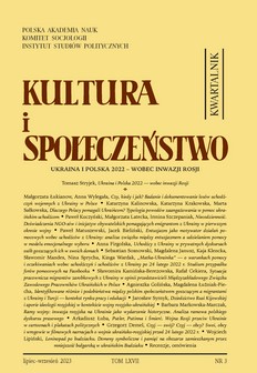 FRAMES OF WAR: RUSSIA’S INVASION OF UKRAINE AS A HISTORICAL EVENT. FRAMEWORK ANALYSIS OF THE POLISH PRESS DISCOURSE Cover Image