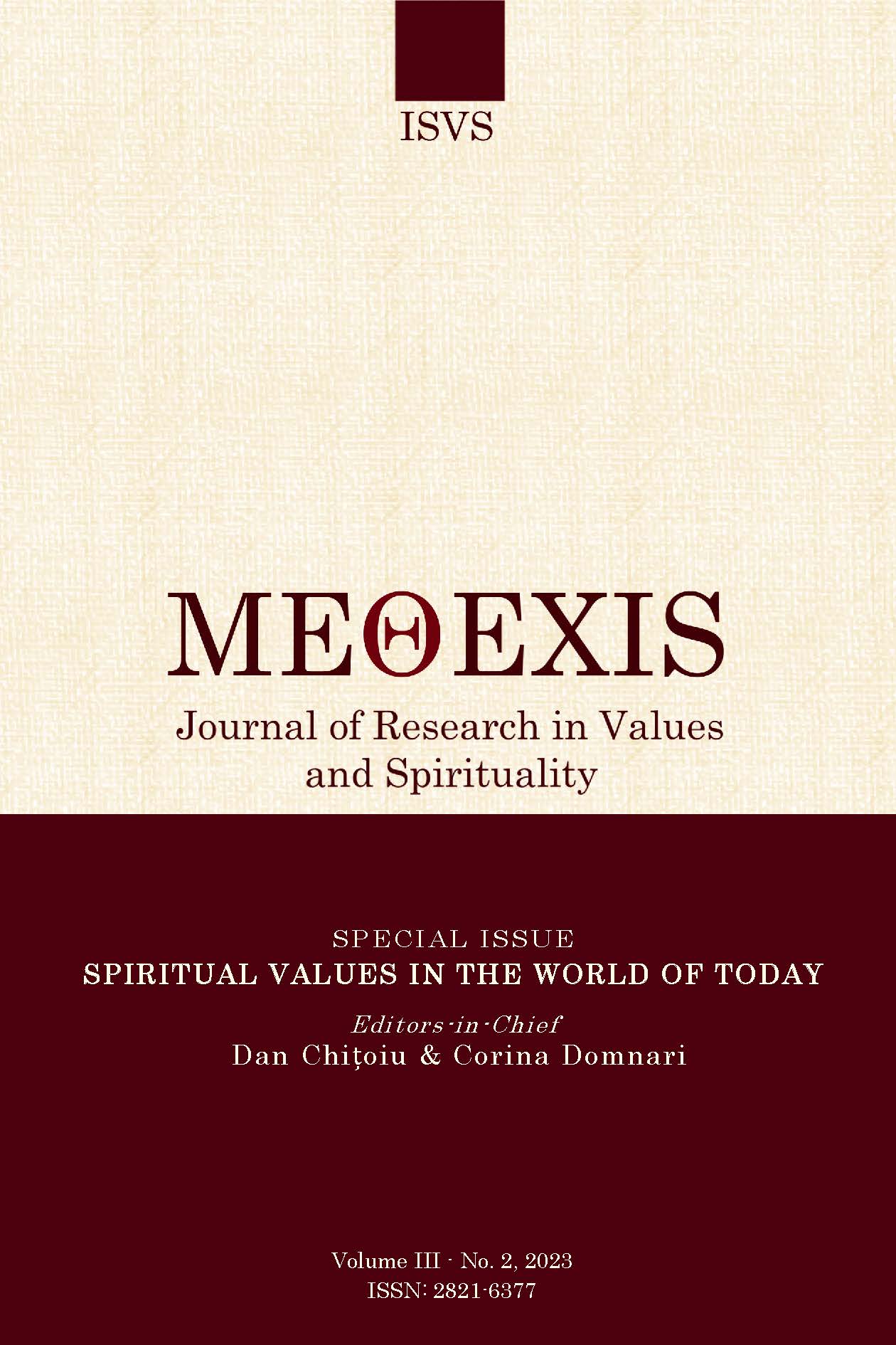 A Philosophical Exploration of Spiritual Values and their Contribution to Shaping Humanity Cover Image