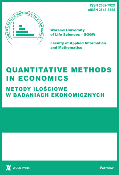 MAXIMIZING THE GFP FACTOR IN THE PRODUCTION OF ORGANIC DRINKS BASED ON DATA FROM FARMS IN THE MAZOWIECKIE VOIVODESHIP Cover Image