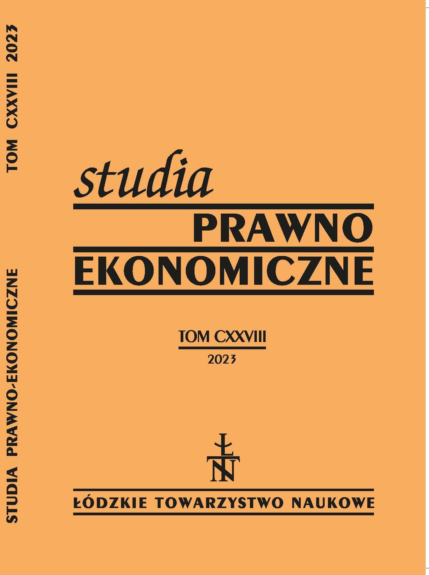 ACQUISITION OF POSSESSION BY OCCUPATIO OF HONEYCOMBS AND VALUABLES HIDDEN IN THE GROUND ACCORDING TO LEON PINIŃSKI’S THEORY. PART 2 Cover Image