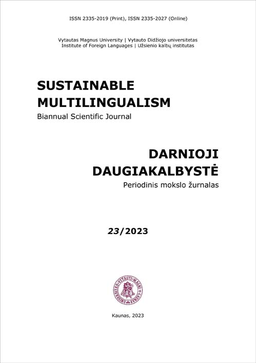 Learning English under the Sounds of Air Raid Sirens: Analysing Undergraduate EFL Students’ Sustainable Learing Practices Cover Image