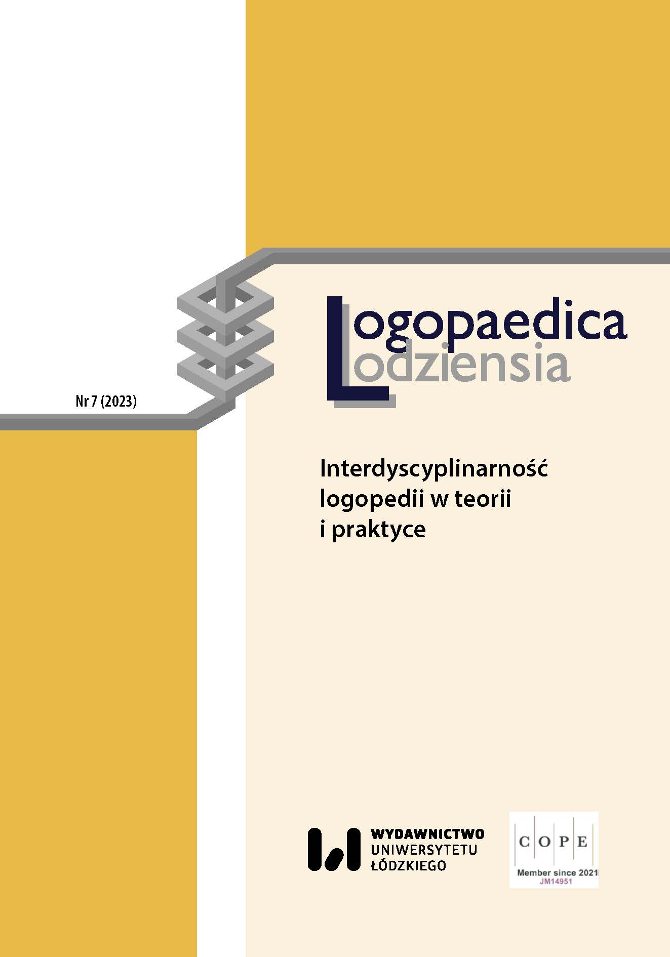 A preliminary investigation of stutteringand typical disfluencies in bilingual Polish‑English adults who stutter: A multiple cases approach Cover Image