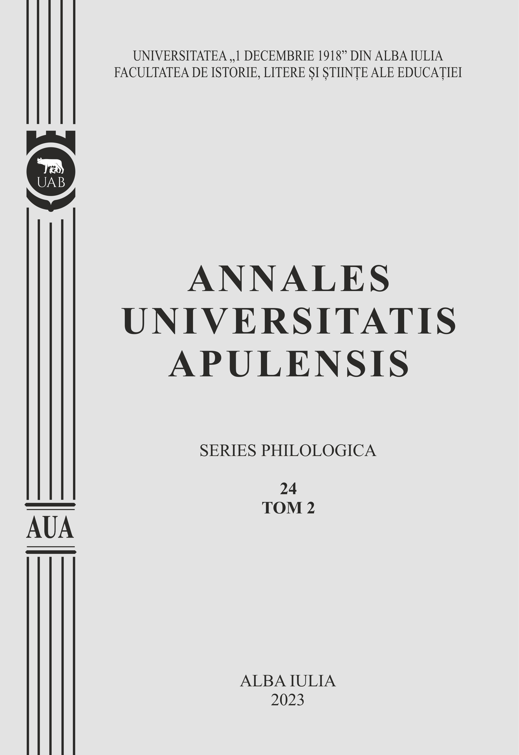 DELIA-ANAMARIA RĂCHIȘAN, MYTHS AND LITERATURE, CLUJ-NAPOCA, CASA CĂRȚII DE ȘTIINȚĂ, 2023 Cover Image