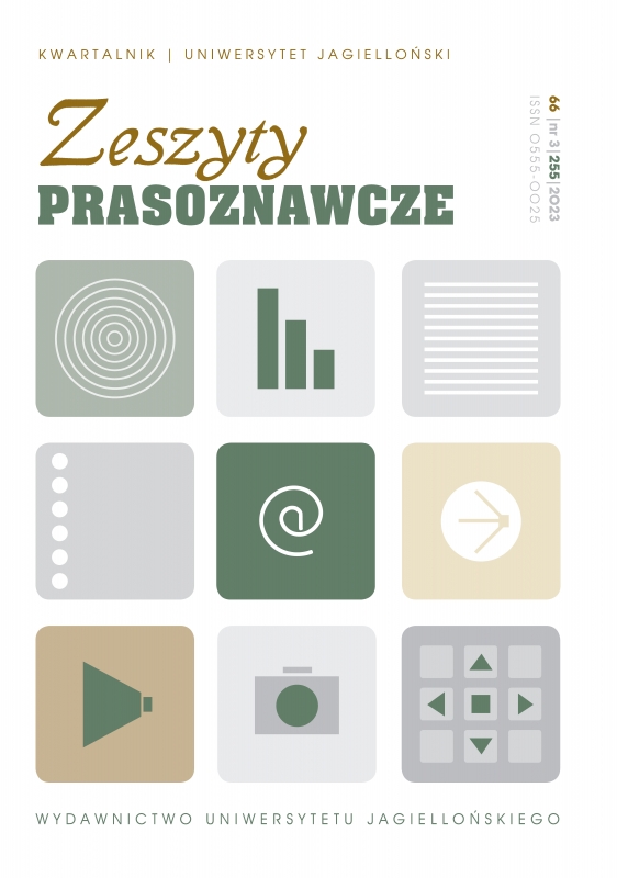 Konferencja naukowa Wiedza – Komunikacja – Działanie . Nowa rewolucja komunikacyjna, Instytut Dziennikarstwa, Mediów i Komunikacji Społecznej UJ, 20–21.10.2022 r. Cover Image