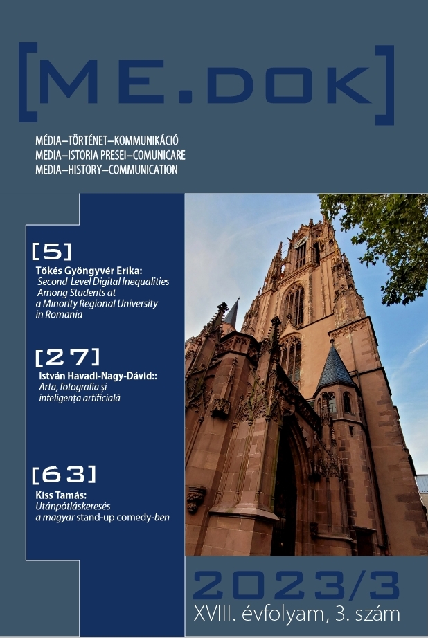 Second-Level Digital Inequalities Among Students at a Minority Regional University in Romania Cover Image