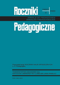 Supporting the Development of Motor Skills of Young Preschool Children in Terms of Preparation for Learning to Write – Examples of Good Practices Cover Image