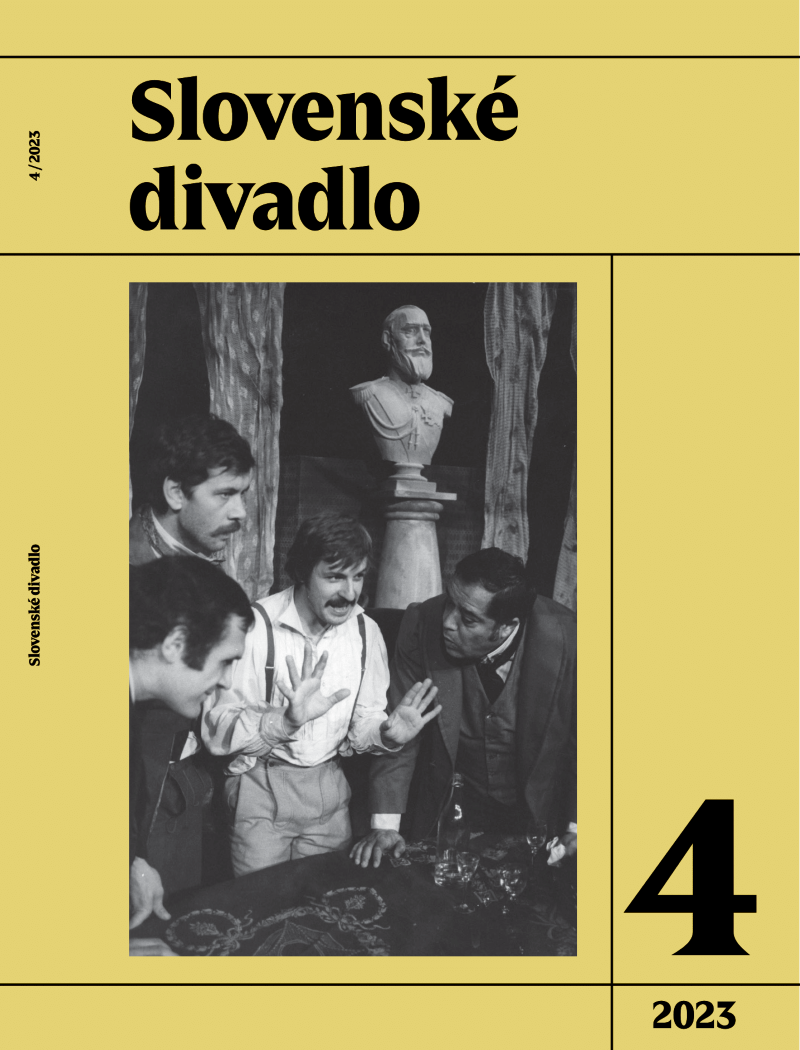 Approach the History of Theatre Culture Differently? Cover Image