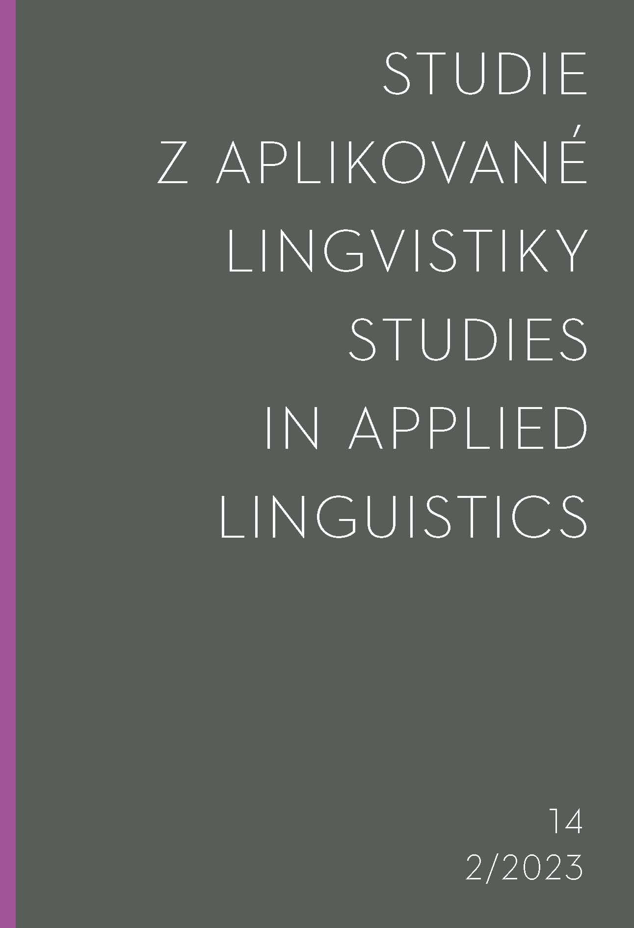 Expression and Perception of Endpoints during Language Acquisition: Three Studies on Czech Cover Image