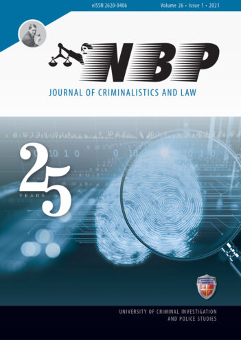 SOME EFFECTS OF ‘PRE-CRIME’ CONCEPT IN COMBATING DOMESTIC VIOLENCE Cover Image