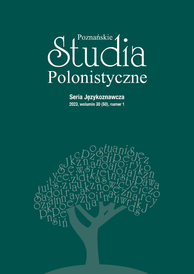 Analizy semantyczne groźby jako aktu mowy. Ujęcie przeglądowo-krytyczne