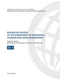 GASTRONOMIC HERITAGE IN HOSPITALITY IN VOJVODINA (THE REPUBLIC OF SERBIA) – STATE AND POSSIBILITIES Cover Image
