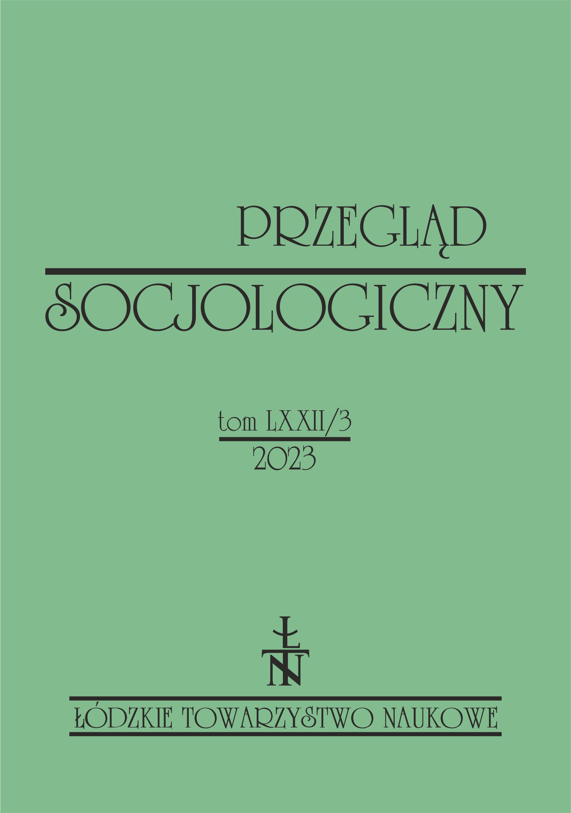 SOCIAL DIMENSION OF ADAPTATION TO CLIMATE CHANGE IN THE URBAN ENVIRONMENT – THE EXAMPLE OF GDAŃSK Cover Image