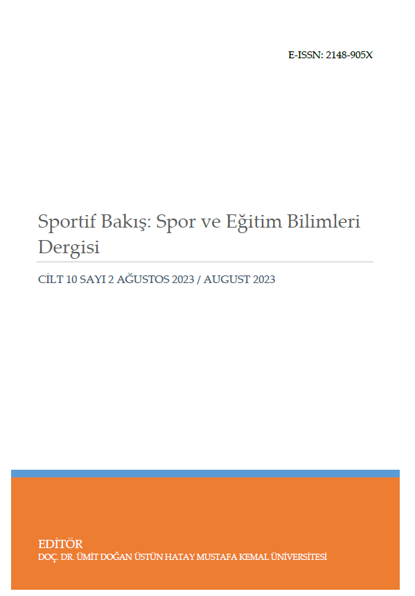 Identification of Factors that Prevent Park and Recreation Area Users from Participating in Physical Activity and Choosing a Place: The Example of Düzce Cover Image