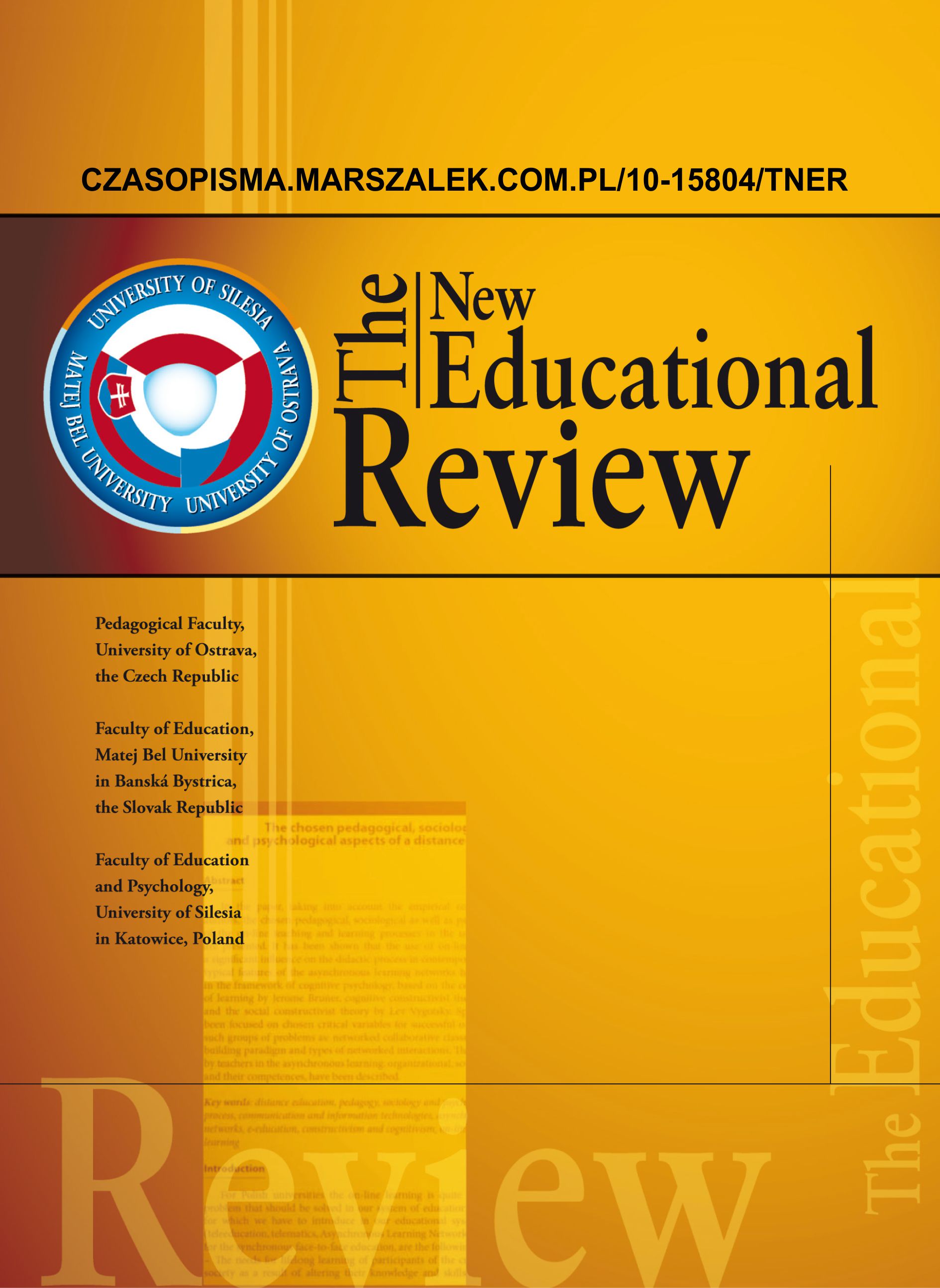 Passivity vs. Satisfaction of Educators’ Needs in Guatemala, the United Kingdom and Poland Cover Image