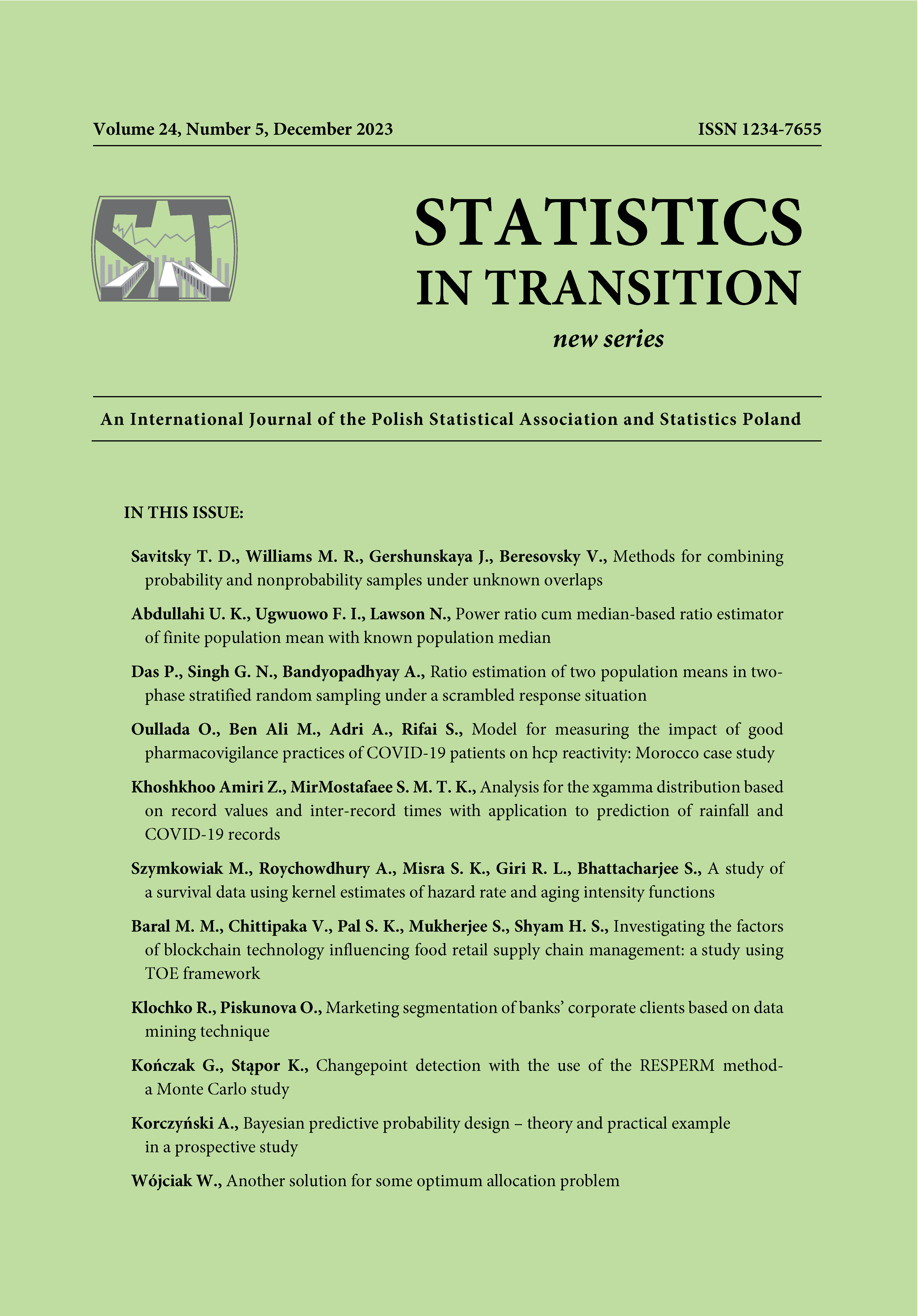 Methods for combining probability and nonprobability samples under unknown overlaps Cover Image