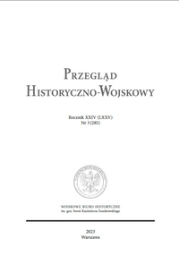 Useful allies for the German Army Command? Bogdan Graf von Hutten-Czapski’s Memorandum from 1892 concerning the Situation in the Russian Partition in the Context of its Creation Cover Image
