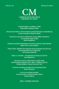 ENVIRONMENTAL PROTECTION INFORMATION SYSTEM OF SERBIA: FUNCTIONING, MEASURES TAKEN AND IMAGE IN THE MEDIA AND PUBLIC Cover Image