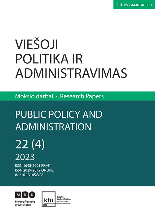 THE CREATION OF PUBLIC VALUE IN THE PROCESS OF THE DIGITAL TRANSFORMATION OF PUBLIC ADMINISTRATION IN KAZAKHSTAN Cover Image