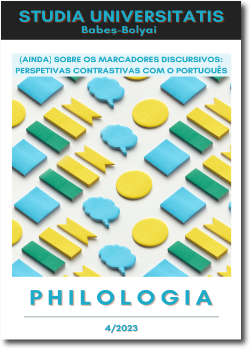 CONTRIBUTIONS FOR THE DESCRIPTION AND TRANSLATION OF THE DISCOURSE MARKER AINDA POR CIMA IN CONTEMPORARY EUROPEAN PORTUGUESE Cover Image