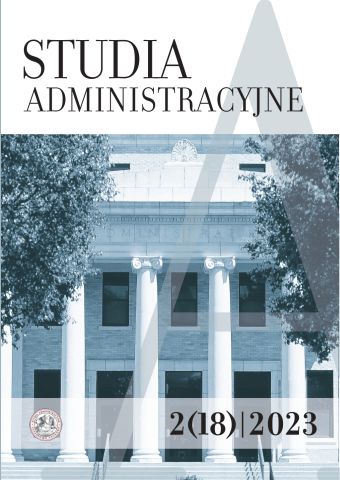 Approbatory commentary to the Judgement of the Voivodship Administrative Court in Szczecin dated March 10, 2022, ref. no. II SA/Sz 1285/21 Cover Image