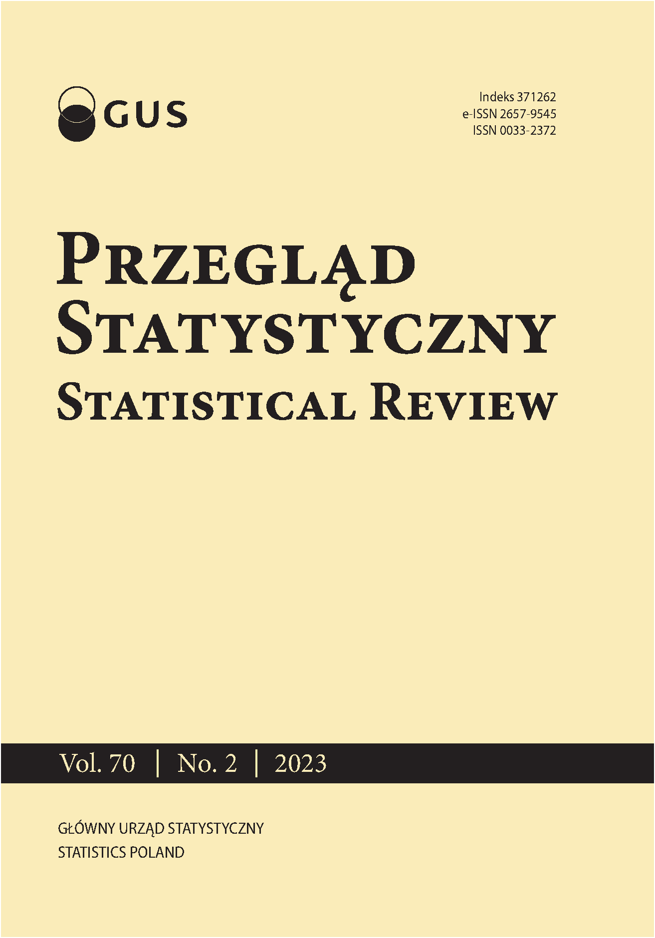 Professor Czesław Domański – 55 years devoted to statistics Cover Image