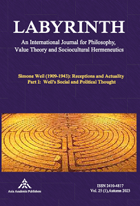 Like a Fly against a Pane of Glass: Simone Weil in the Context of Contemporary Theories of Suffering