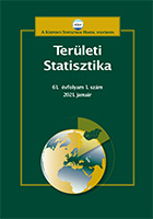 Differentiation of the Hungarian settlement network in light of the population number: A historical analysis of the ‘settlement ladder’, 1720–1910 Cover Image