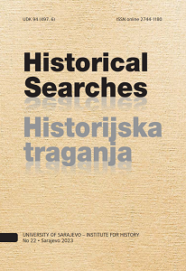 Prilog poznavanju prilika u bosanskom ejaletu za vrijeme Mahmuda Hamdi-paše i Davud-paše (1832–1835) prema osmanskim dokumentima