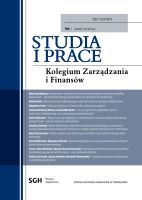 Intellectual capital and the ownership concentration ratio as a determinant of the valuation of manufacturing enterprises quoted on the Warsaw Stock Exchange Cover Image