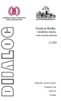 Contribution to the Bosnian issue. Review of the book Narod i nacija by professor, academician Slavo Kukić Cover Image