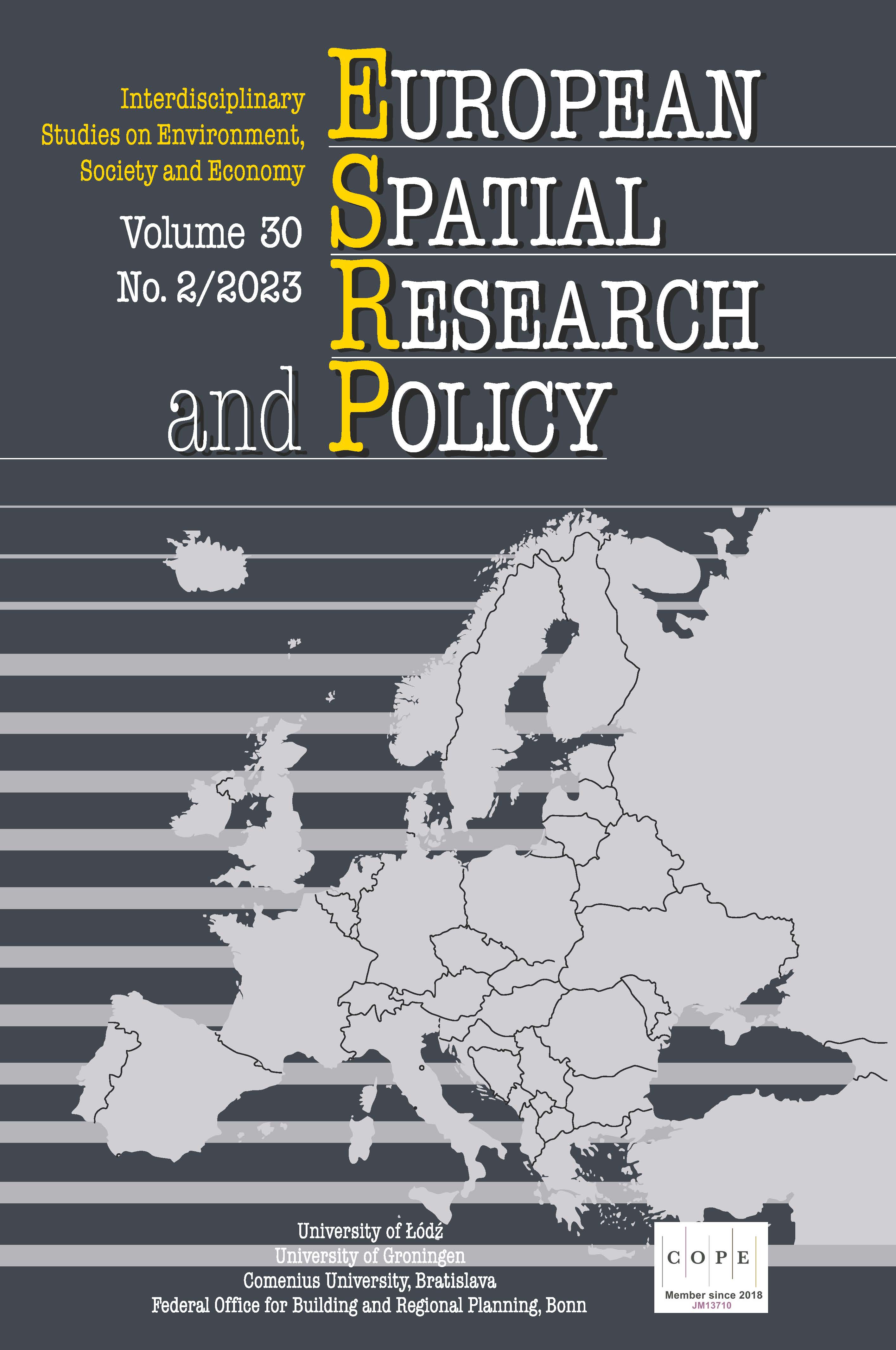 Spatial planning needs towards Copernicus Land Monitoring Services: Case studies from Poland and Norway Cover Image