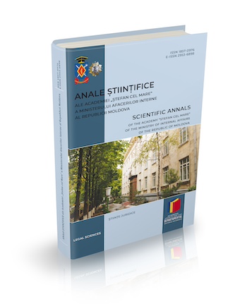 Normative and factual modalities of the crime of excess of power or exceeding of the service duties in the criminal legislation of the Republic of Moldova [art. 328 paragraph (1) of the Criminal Code of the Republic of Moldova] Cover Image