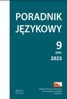 THE CONCEPT OF SŁOWNIK JĘZYKA I KULTURY WIELKOPOLSKI (DICTIONARY OF GREATER POLAND’S LANGUAGE AND CULTURE) AND THE SERIES WIELKOPOLSKIE STOWNIKI REGIONALNE (GREATER POLISH REGIONAL DICTIONARIES) Cover Image
