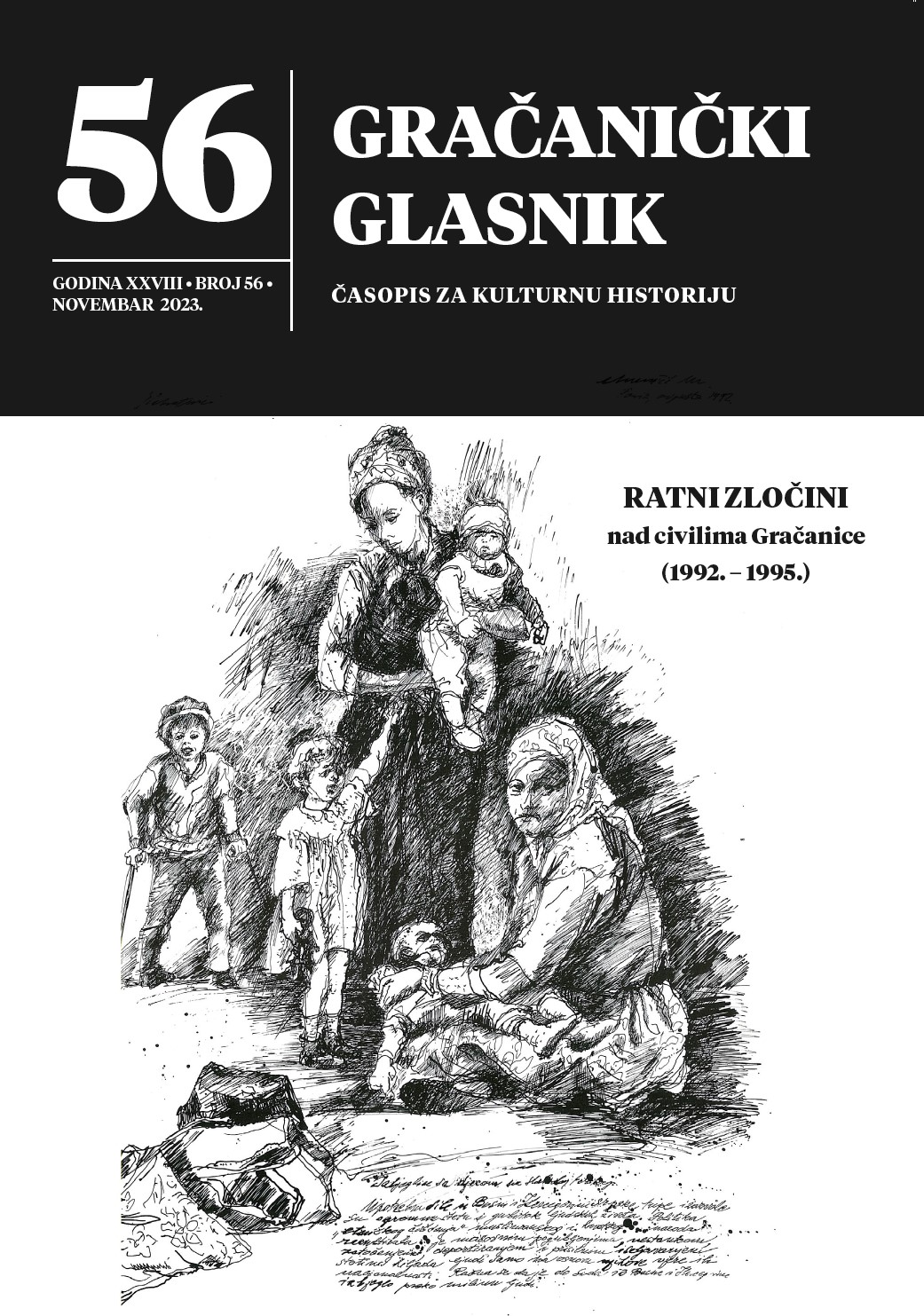 Contribution to the Investigation of War Crimes in the Gračanica Area from 1992 to 1995b(Killed and Wounded Civilians) Cover Image