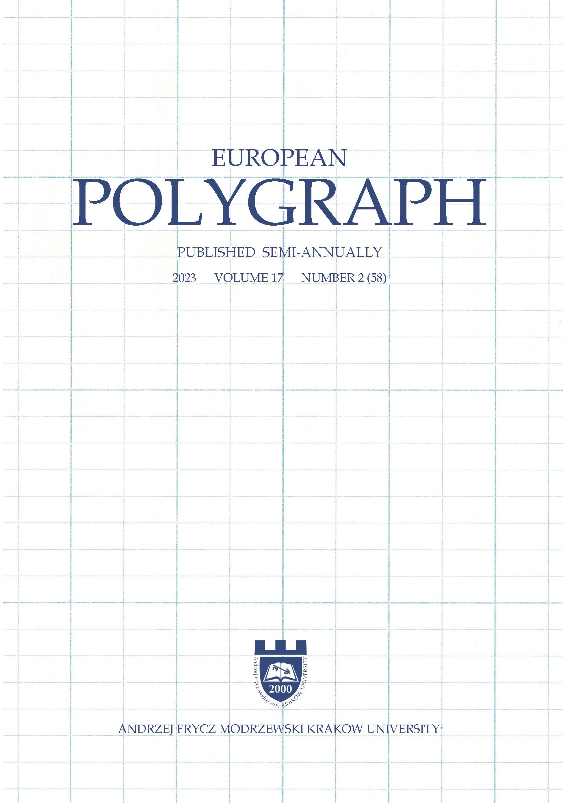 Terminology Reference for the Science of Psychophysiological Detection of Deception 4th Edition, 2022 Cover Image