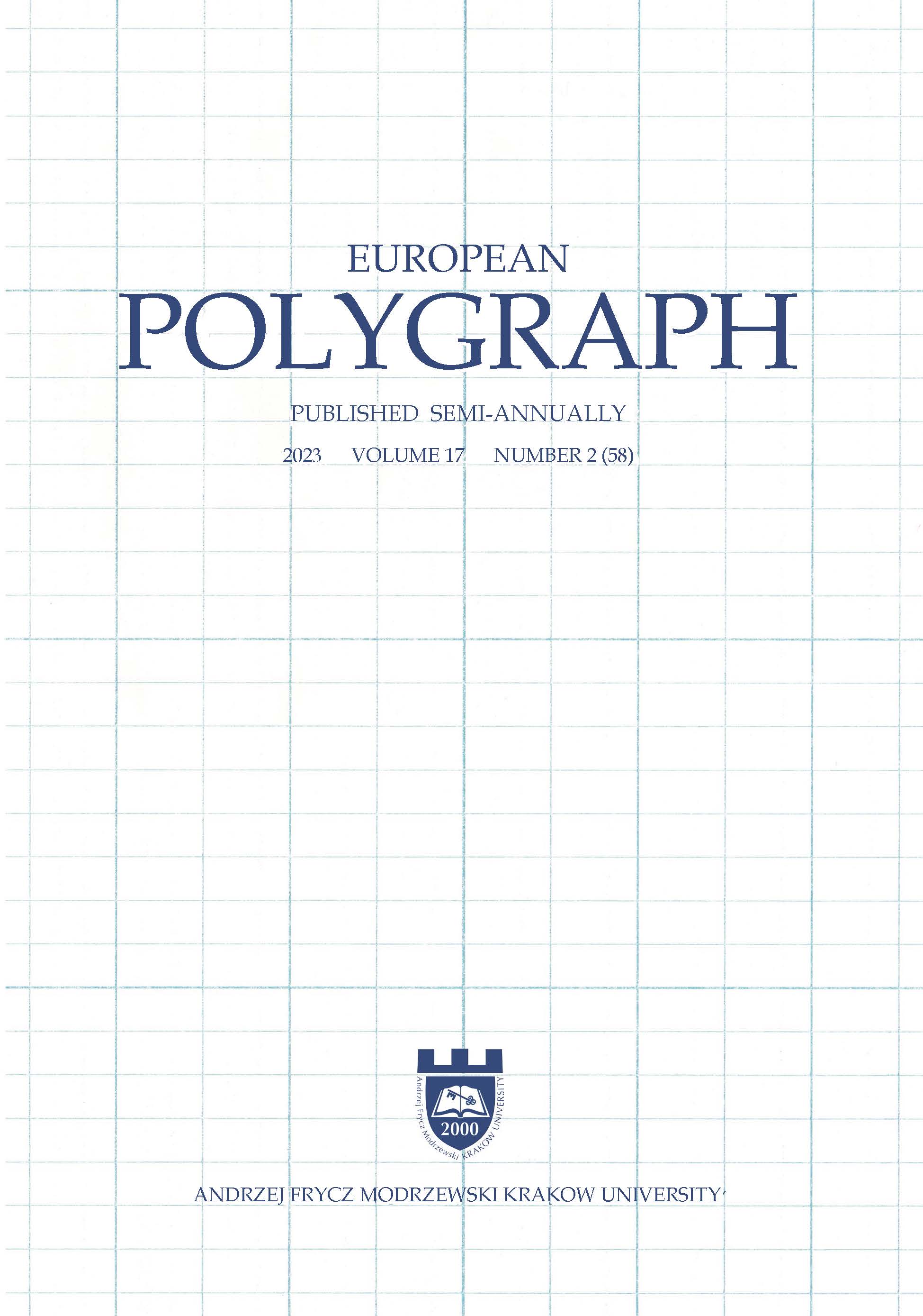 Terminology Reference for the Science of Psychophysiological Detection of Deception 4th Edition, 2022 Cover Image