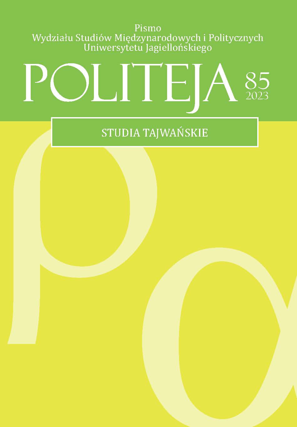 Rekonstrukcja strategii Stanów Zjednoczonych wobec
Tajwanu podczas prezydentury Josepha Bidena