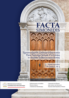 Assessment of the conservation status of the selected manuscripts in the Archive of the Resurrectionist Fathers in Rome Cover Image
