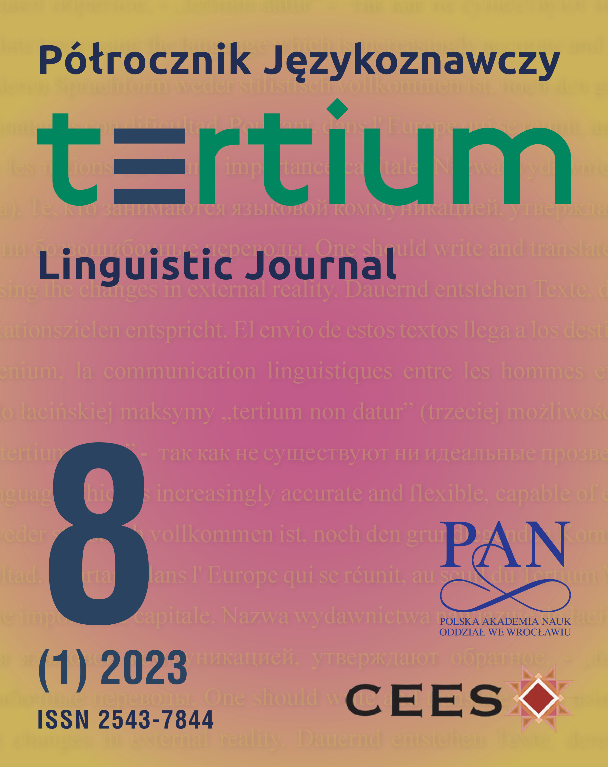 Values behind Metaphors: Figurative Speech in the
Discourse of a “Language Crisis”