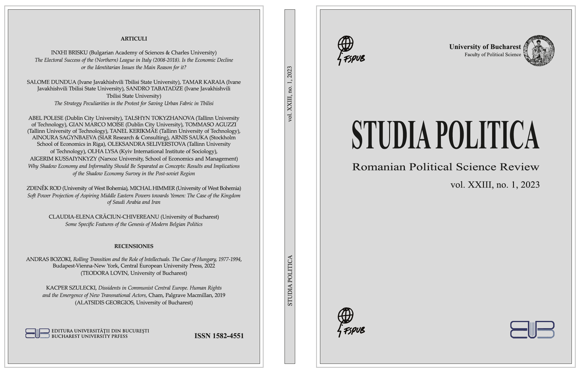 SHOULD BE SEPARATED AS CONCEPTS: RESULTS AND IMPLICATIONS OF THE SHADOW ECONOMY SURVEY IN THE POST-SOVIET REGION Cover Image