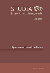 Housing cooperatives on the real estate market in Poland in the 21st century: Barriers and opportunities for development Cover Image