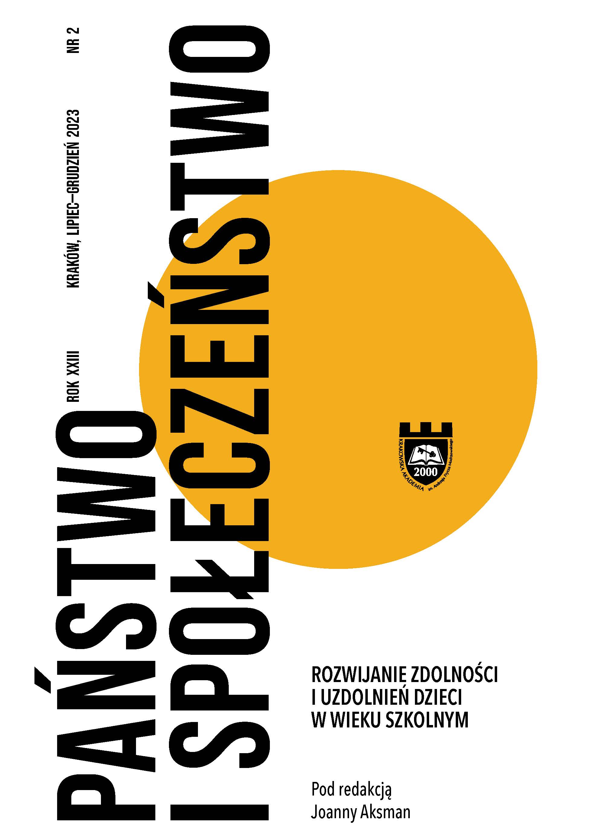 Autorskie programy kształtowania postaw twórczych oraz rozwijania zdolności i uzdolnień dzieci w wieku przedszkolnym i wczesnoszkolnym